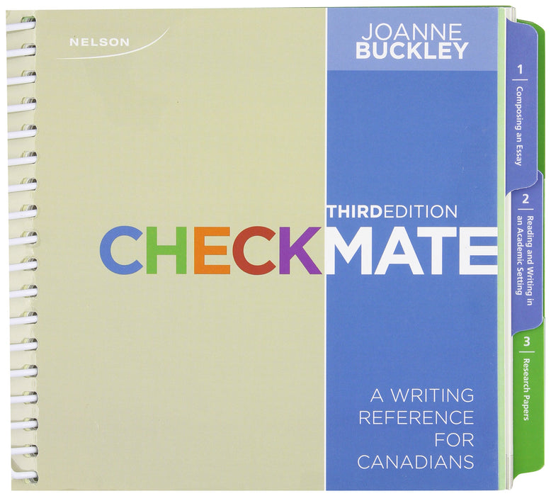 Checkmate: A Writing Reference for Canadians, 3rd Edition
