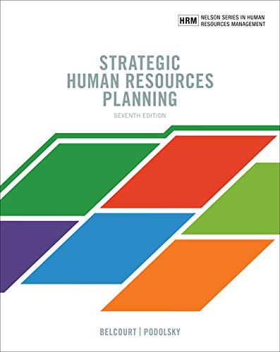 Strategic Human Resources Planning, 7th Edition